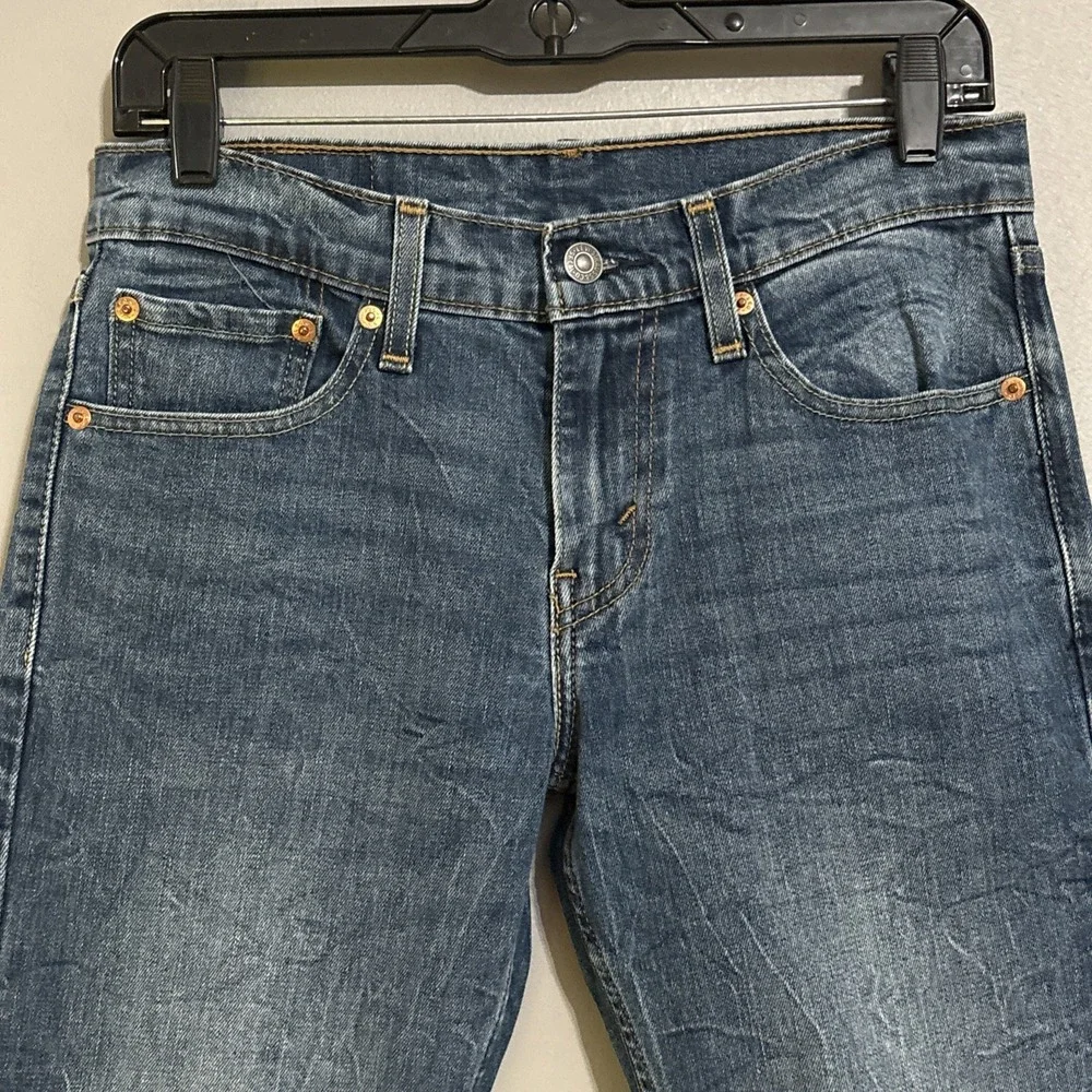 Levi's 511 Jeans Straight Blended Denim Pants 5-Pockets Men's W 28 L 32